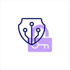 vector illustration of a magnifying glass