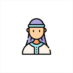 set of funny cartoon builder