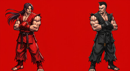 &ldquo;Battle Ready: When Fighters Game &mdash; The Ultimate Showdown!&rdquo;