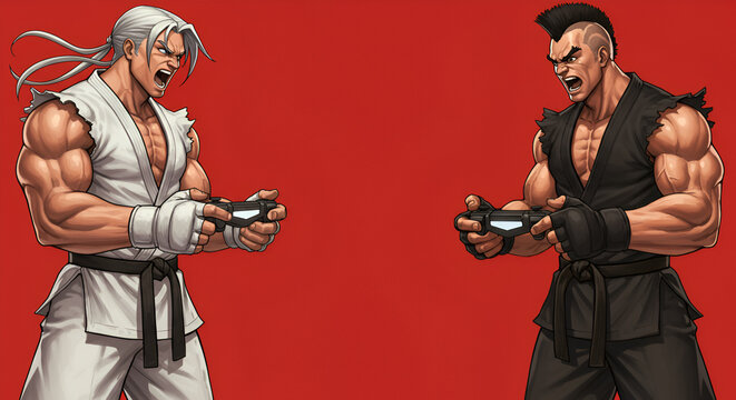 &ldquo;Battle Ready: When Fighters Game &mdash; The Ultimate Showdown!&rdquo;