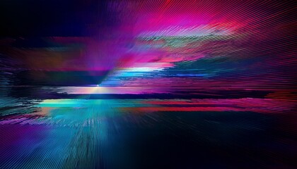 An abstract glitch art texture background image design