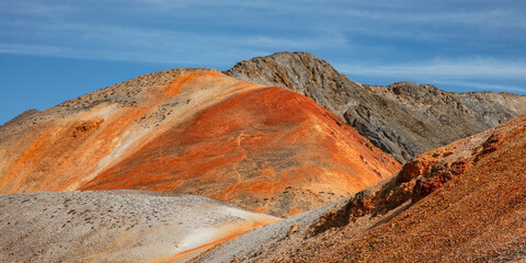 The stunning colors of Sawatch Range UR Colorado 13er Red Mountain are featured in this summer panorama.
