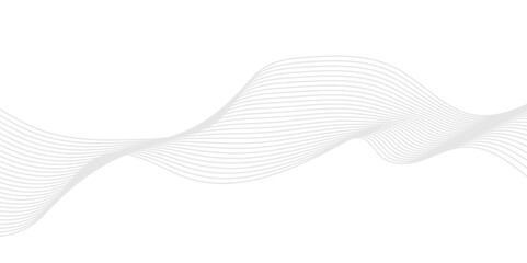 Abstract wave blend stripes lines white background. Vector curve line pattern mesh. Technology lines flow and motion energy blend.	
