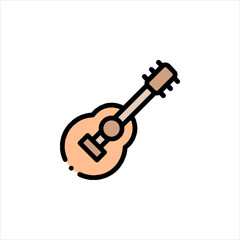 guitar vector icon