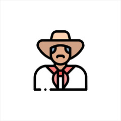 funny cartoon farmer