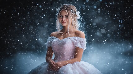 Snow Princess Portrait