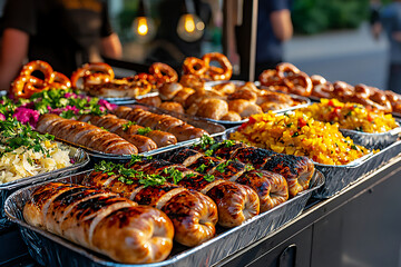 name : oktoberfest food stall variety