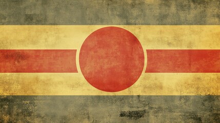 Vintage Grunge Flag Design, History, Background Texture