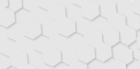 Fototapeta premium Hexagonal grid tile and mosaic structure mess cell. Abstract hexagon Seamless background. Background with hexagons. Abstract background with lines.