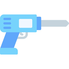 Drill single vector illustration icon