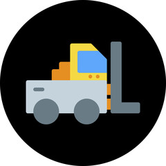 Loader single vector illustration icon