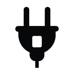 Plug Icon Vector Illustration