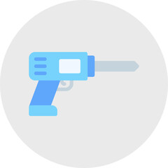 Drill single vector illustration icon