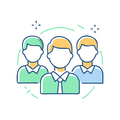 Teamwork and business collaboration.