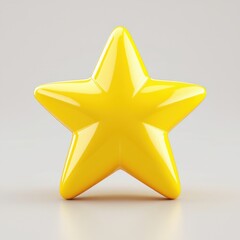 Obraz premium Cartoon lucky star i