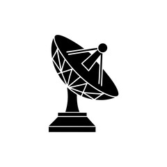 creative details Satellite dish icon Vector Illustration