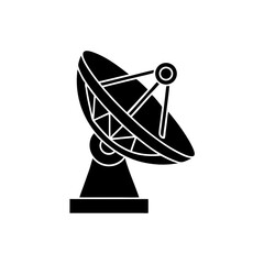 creative details Satellite dish icon Vector Illustration