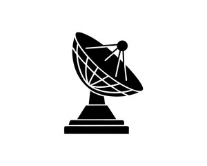 creative details Satellite dish icon Vector Illustration