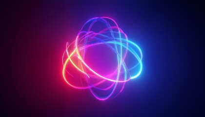 Fototapeta premium atoms, communication, communications, Connect for abstract background