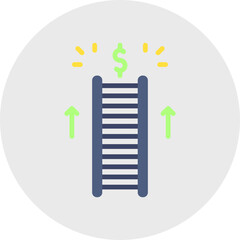 Motivation & Incentives single vector illustration icon