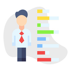 Skill single vector illustration icon