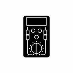 Fototapeta premium creative details multimeter icon vector illustration 