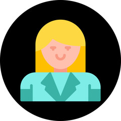 Nurse single icon vector illustration