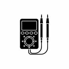 Fototapeta premium creative details multimeter icon vector illustration 