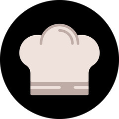 Chef single icon vector illustration