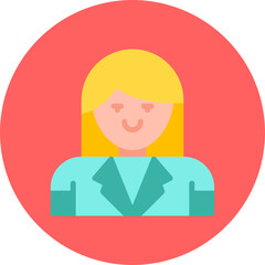 Nurse single icon vector illustration