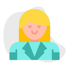 Nurse single icon vector illustration
