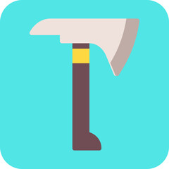 Axe single icon vector illustration