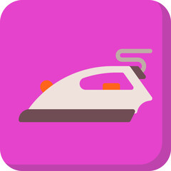 Ironing single icon vector illustration
