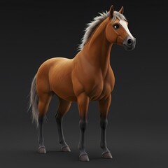 Vivid and Engaging 3D Cartoon Animal Illustrations: Adding a Touch of Fun to Any Visual Medium
