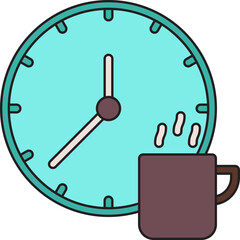Rest single icon vector illustration