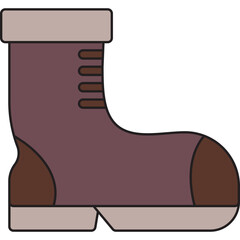 Boots single icon vector illustration