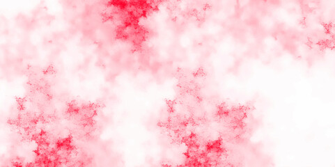 Abstract brush stroke acrylic smooth and bright shiny red texture watercolor background. Soft red watercolor texture on white background, design soft dark red pastel watercolor background. Grunge art.