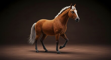 Obraz premium Vivid and Engaging 3D Cartoon Animal Illustrations: Adding a Touch of Fun to Any Visual Medium 