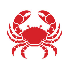 Marine Life Crab Silhouette – Ocean Themed Printable & Cut-Ready Design