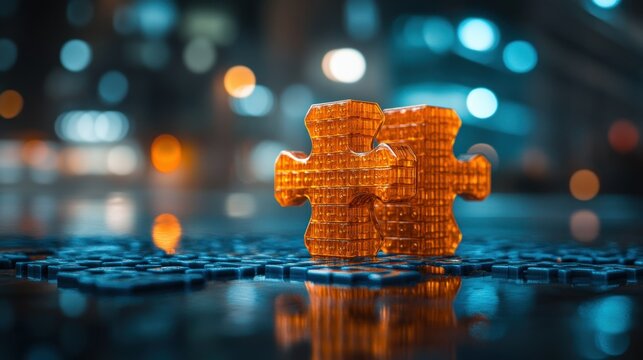 Connecting pieces, innovative solution