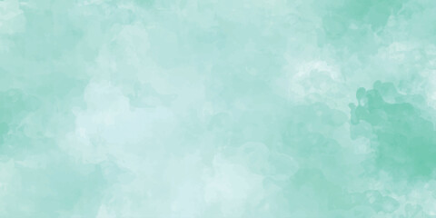 Abstract blue winter watercolor background. Sky pattern with snow. Light blue watercolour  paper texture background. of pastel color watercolor background