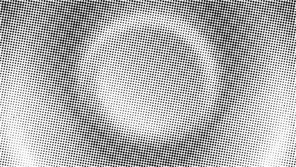 Abstract background  with a textured swirling pattern created by varying sizes and densities of black dots.