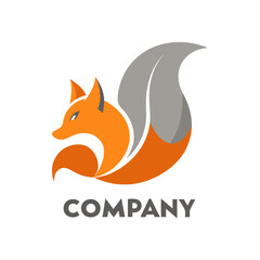 Modern Fox Logo Design for Creative Company Branding