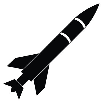 black rocket soaring white background clip art preview