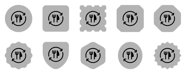 Editable food processing, processing order vector icon. Part of a big icon set family. Perfect for web and app interfaces, presentations, infographics, etc