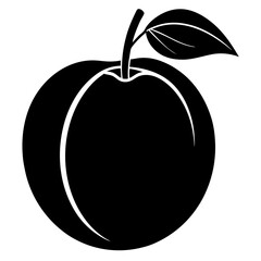 vector illustration of an apple