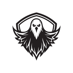 ghost vector silhouette clip art logo illustration