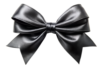 black bow tie