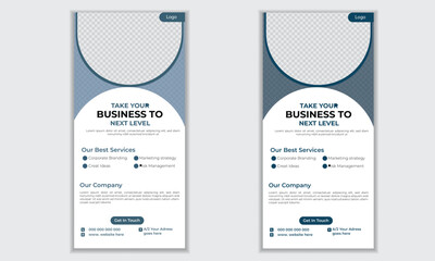  vector corporate business dl flyer, rack card layout template design for print
