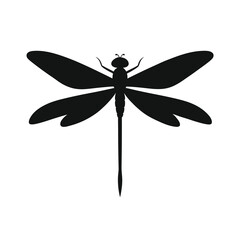 Dragonflies  Silhouette vector bundle  illustration, Set of Dragonflies silhouette 